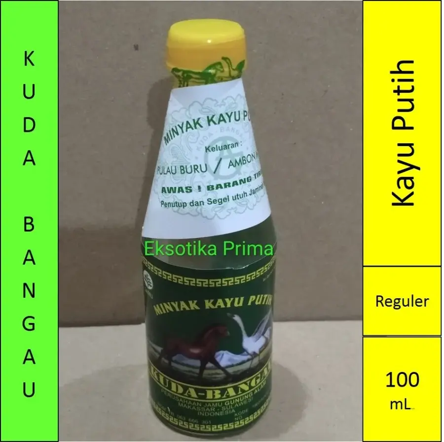 Minyak Kayu Putih Cap Kuda Bangau Reguler 100 ml