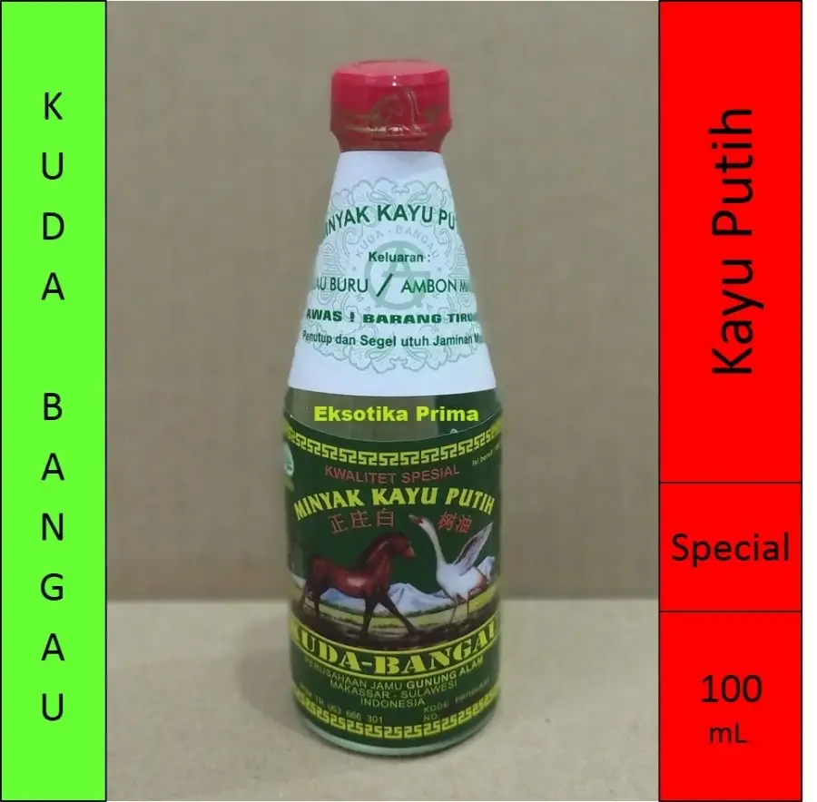 Minyak Kayu Putih Cap Kuda Bangau Super 100 ml