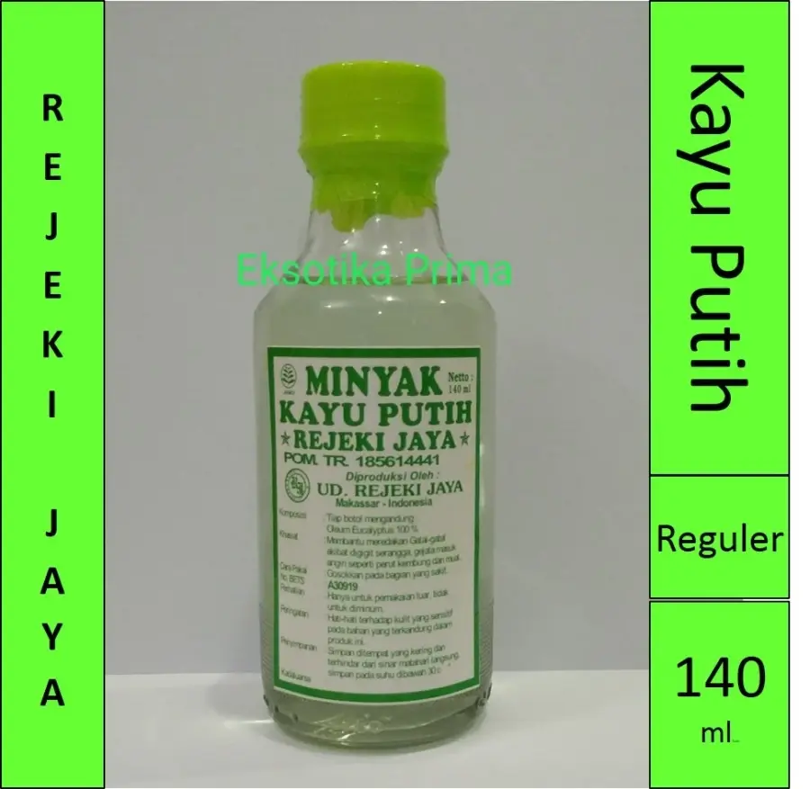 Minyak Kayu Putih Rejeki Jaya Reguler 140 ml