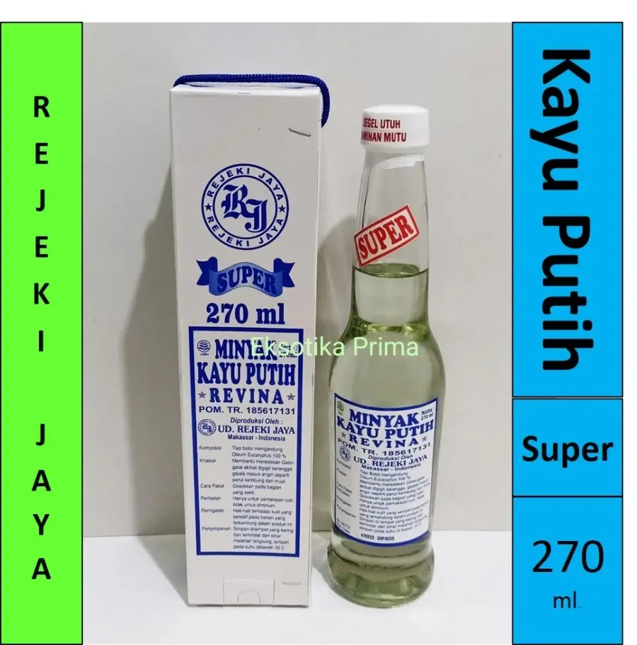 Minyak Kayu Putih Rejeki Jaya Super 270 ml