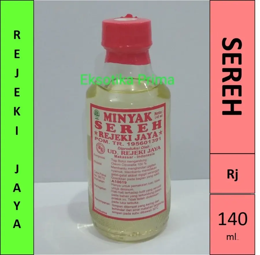 Minyak Sereh Rejeki Jaya 140 ml